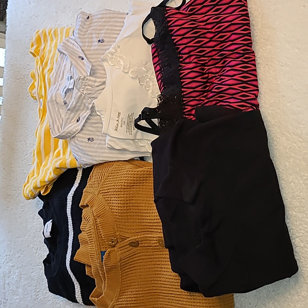 7 tops size 2x